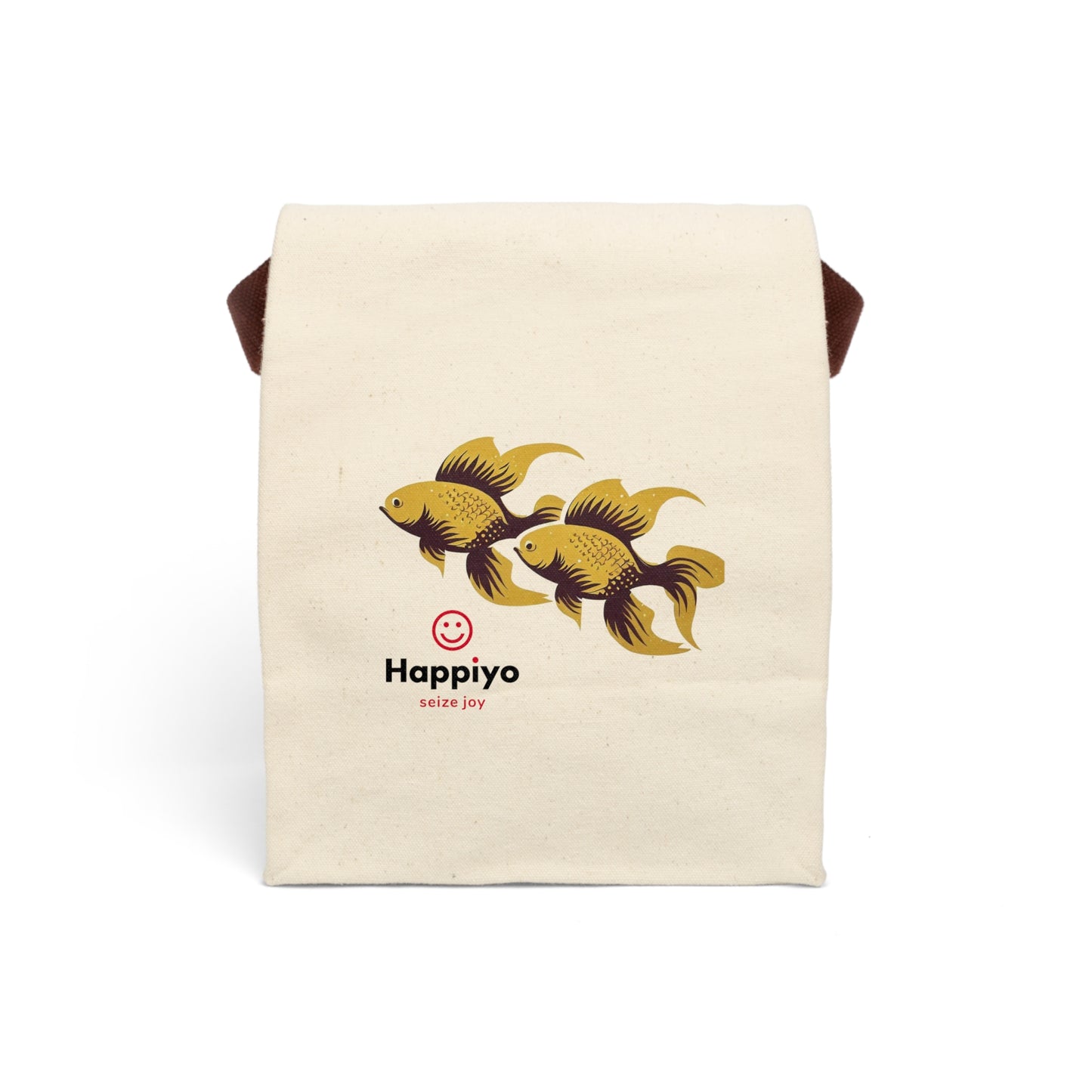 Canvas Lunch Bag With Strap
