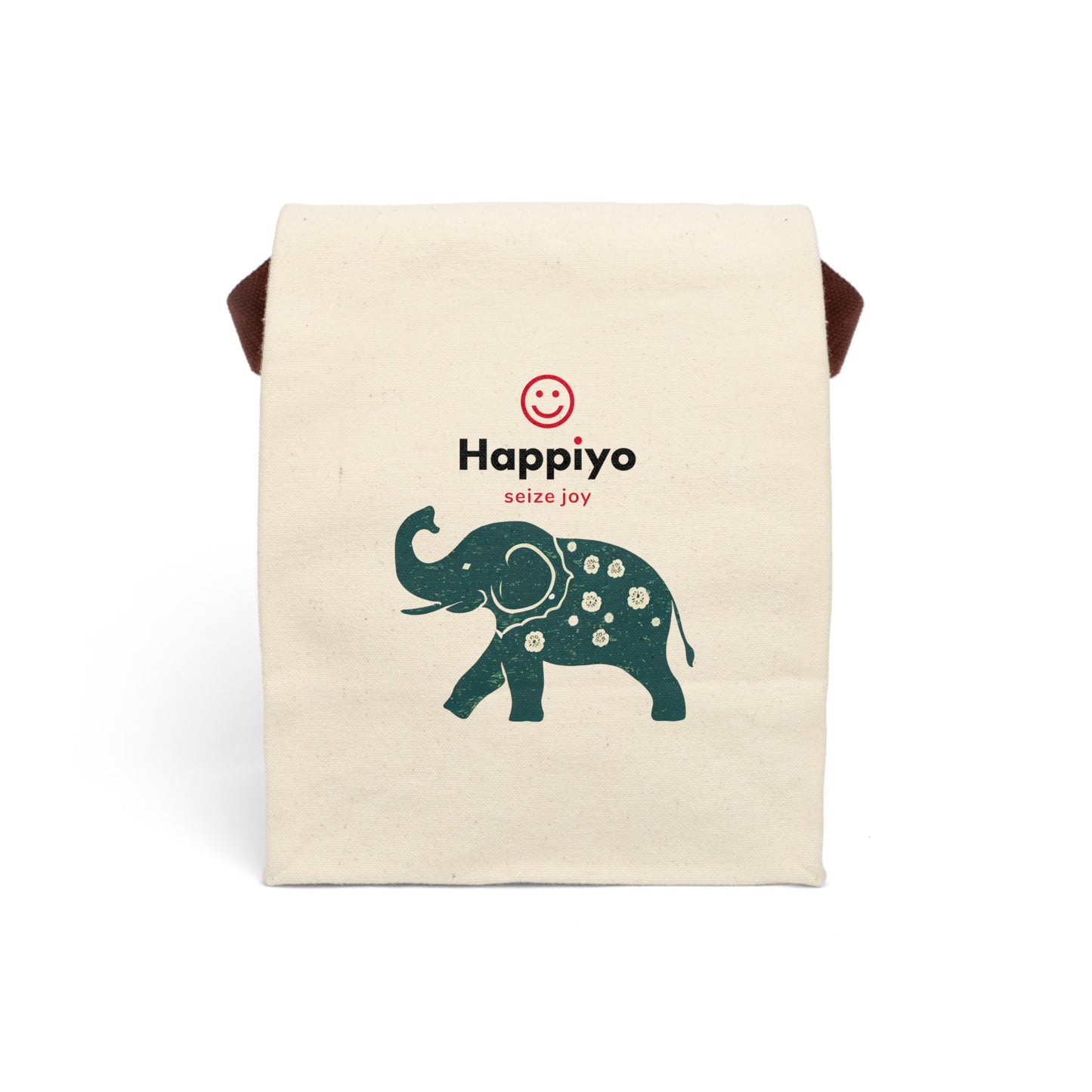 Canvas Lunch Bag With Strap