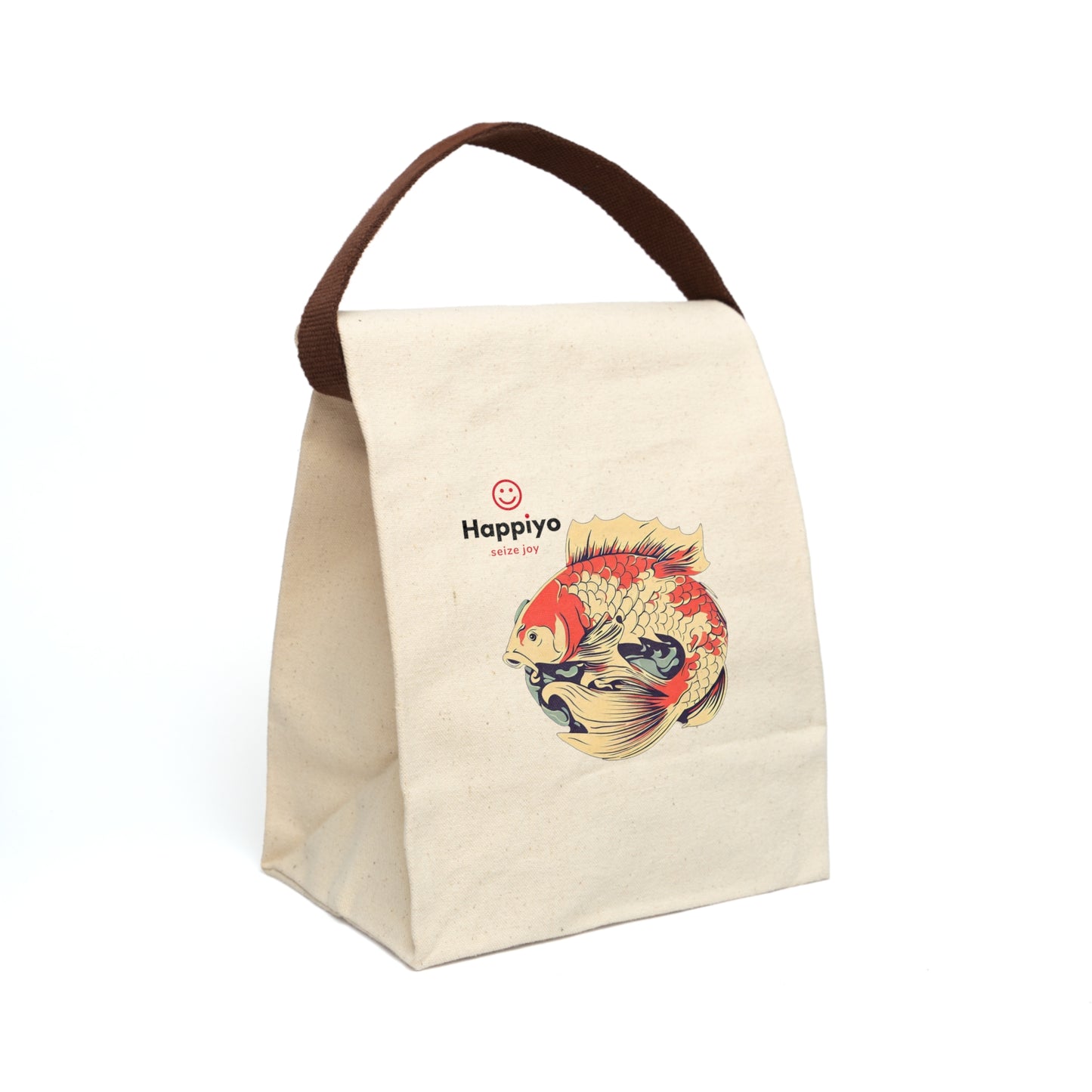 Canvas Lunch Bag With Strap