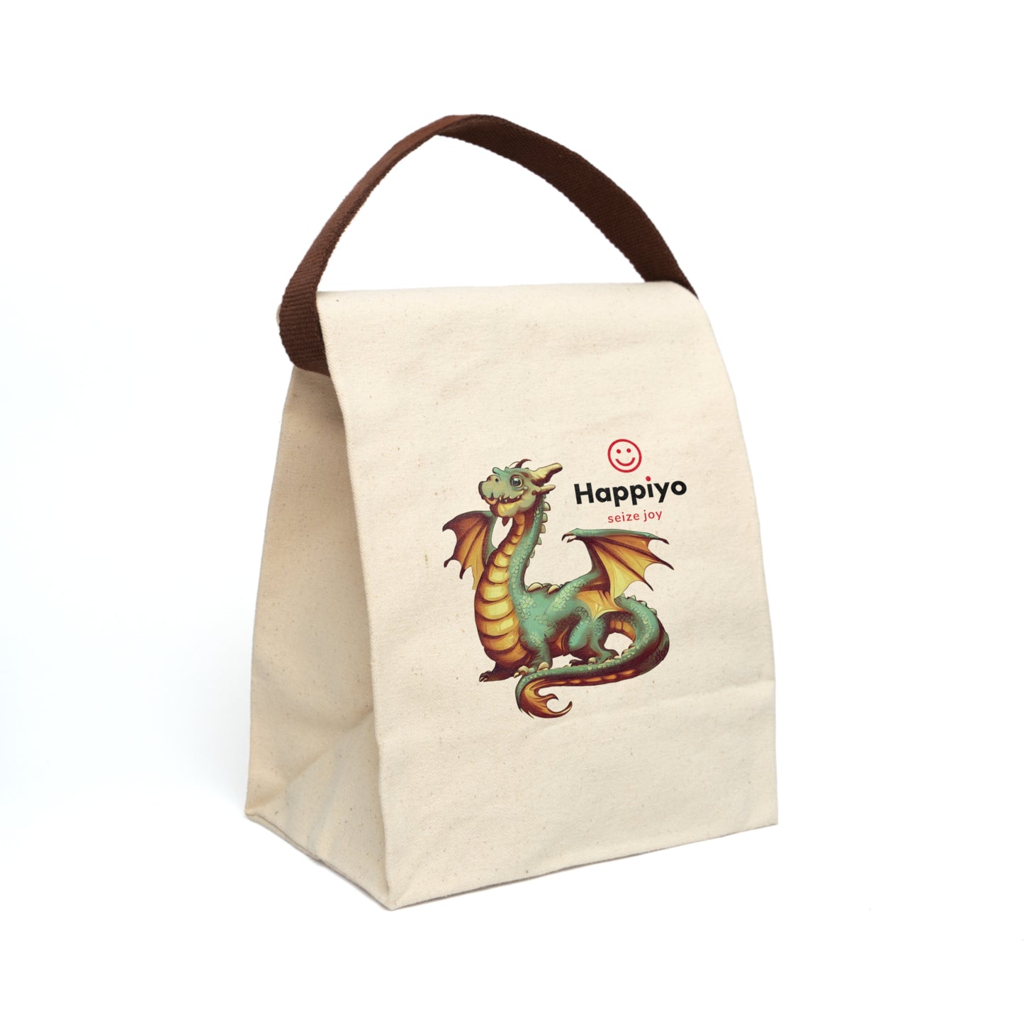 Canvas Lunch Bag With Strap