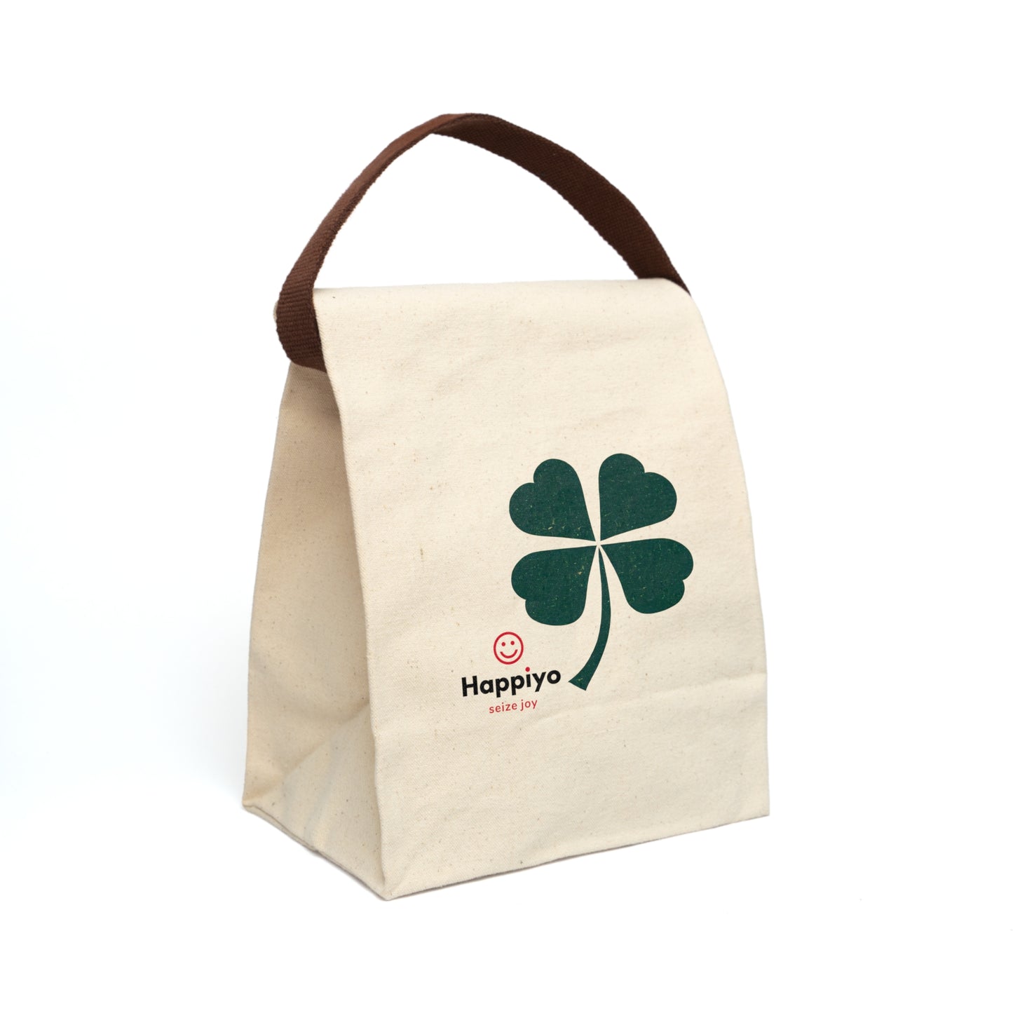 Canvas Lunch Bag With Strap