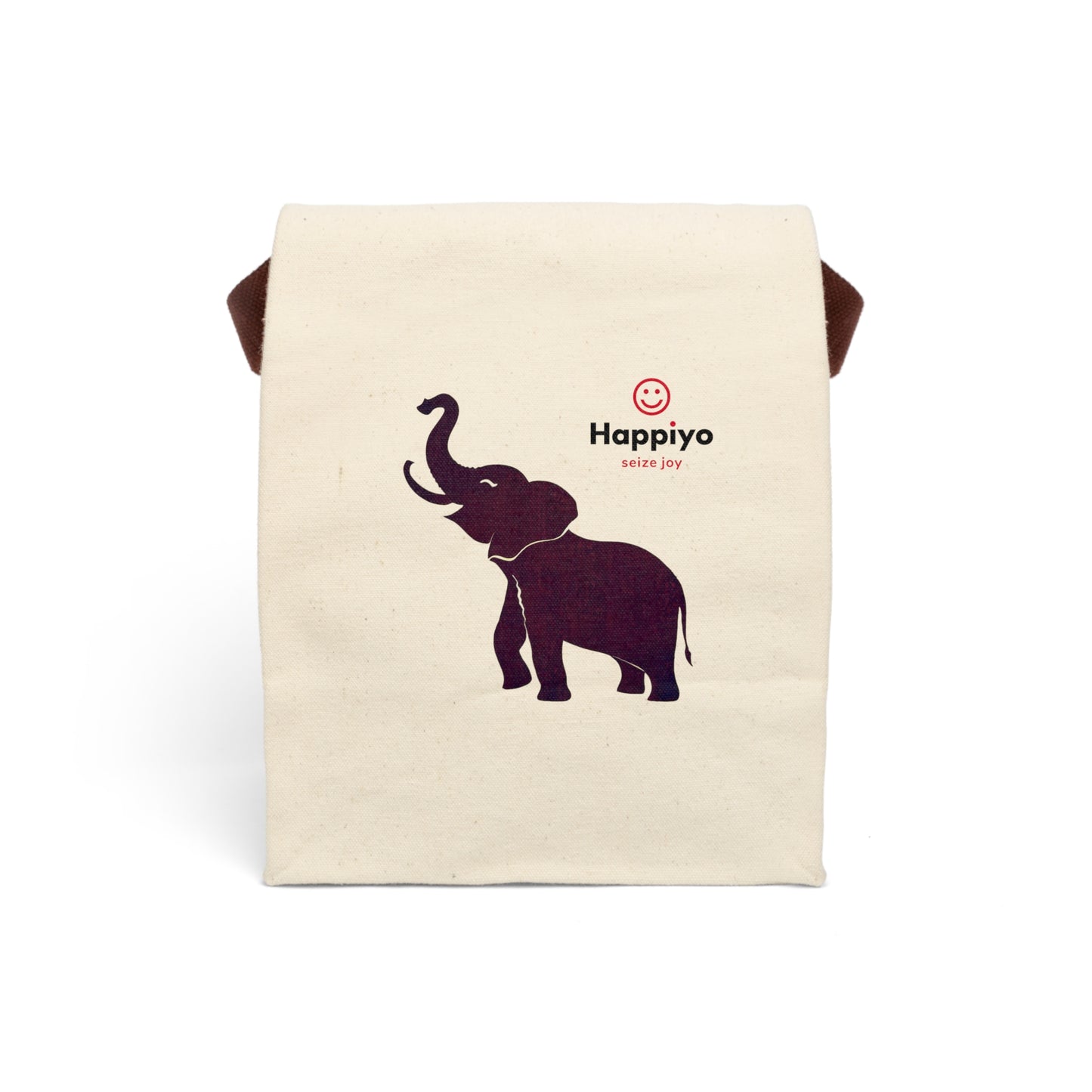 Canvas Lunch Bag With Strap