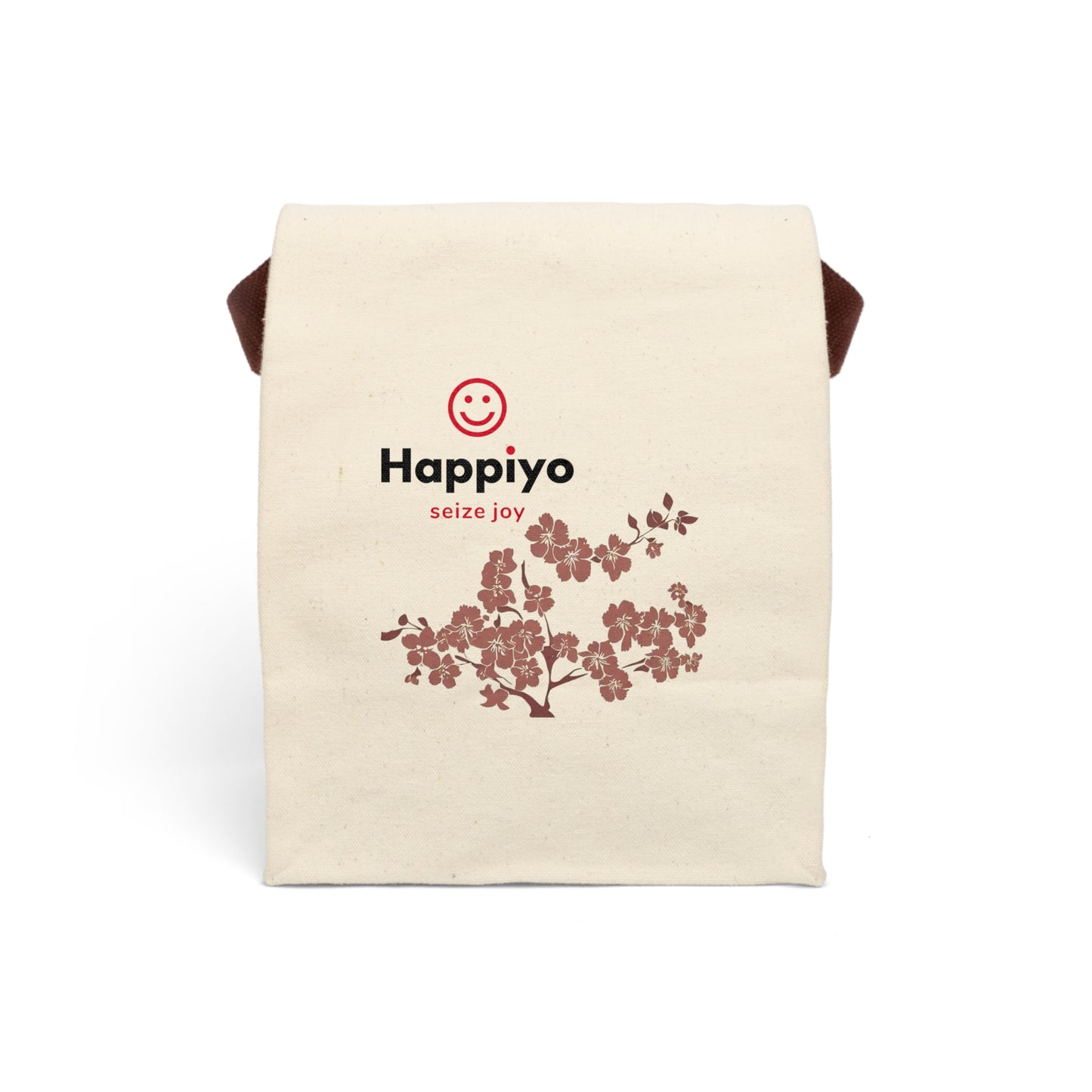 Canvas Lunch Bag With Strap