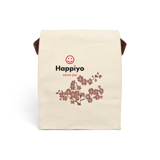 Canvas Lunch Bag With Strap