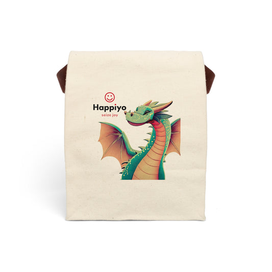 Canvas Lunch Bag With Strap