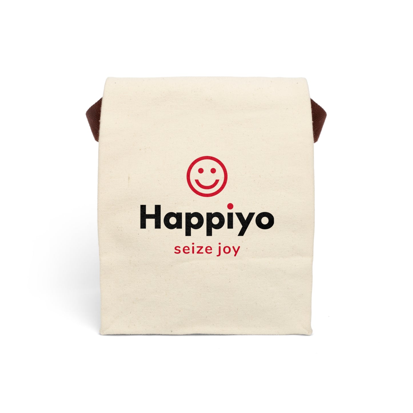 Canvas Lunch Bag With Strap