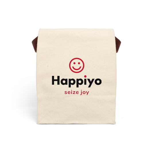 Canvas Lunch Bag With Strap