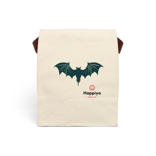 Canvas Lunch Bag With Strap