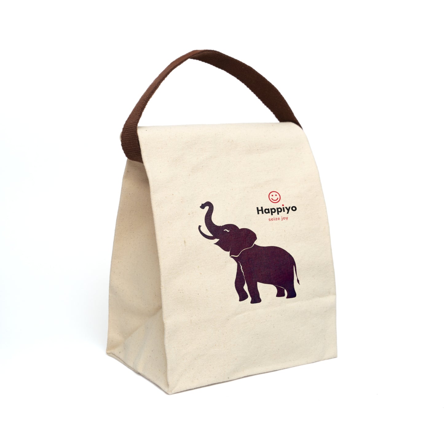 Canvas Lunch Bag With Strap