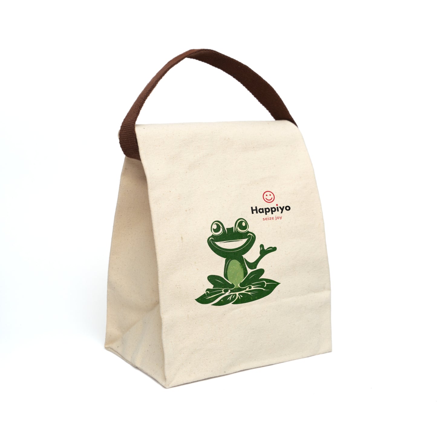 Canvas Lunch Bag With Strap