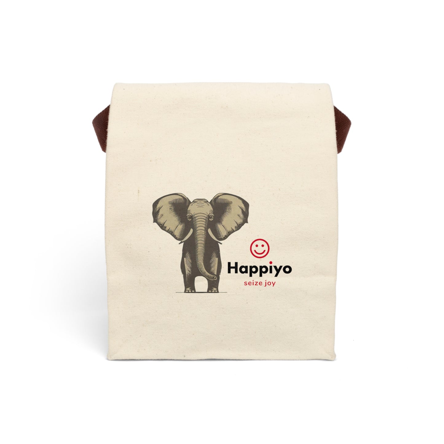 Canvas Lunch Bag With Strap