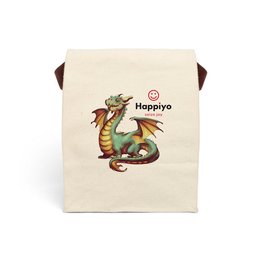 Canvas Lunch Bag With Strap