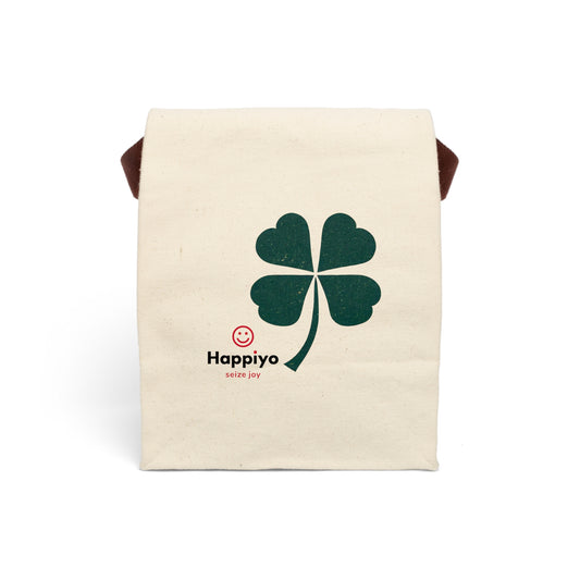 Canvas Lunch Bag With Strap
