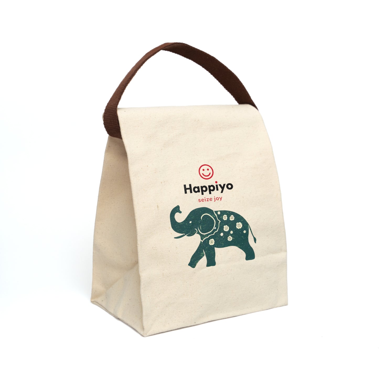 Canvas Lunch Bag With Strap