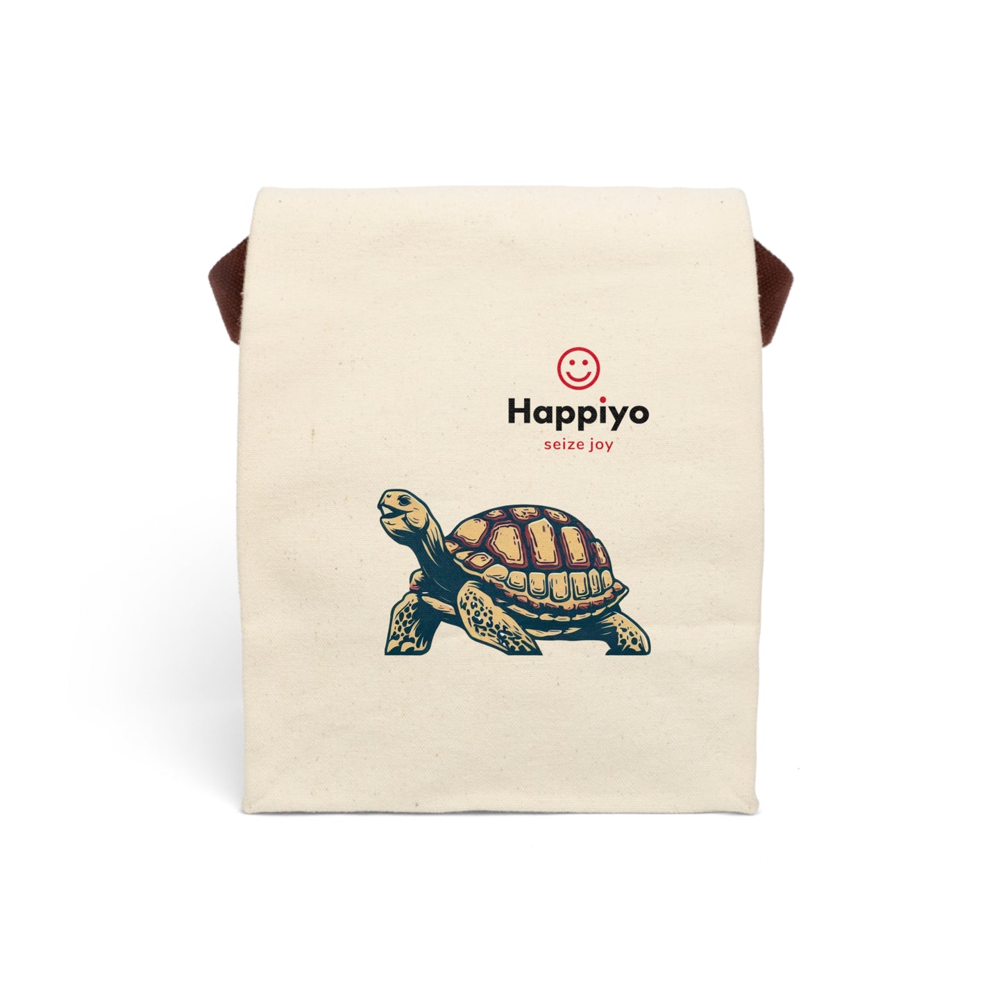 Canvas Lunch Bag With Strap