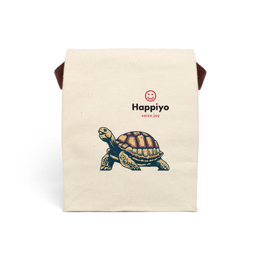Canvas Lunch Bag With Strap