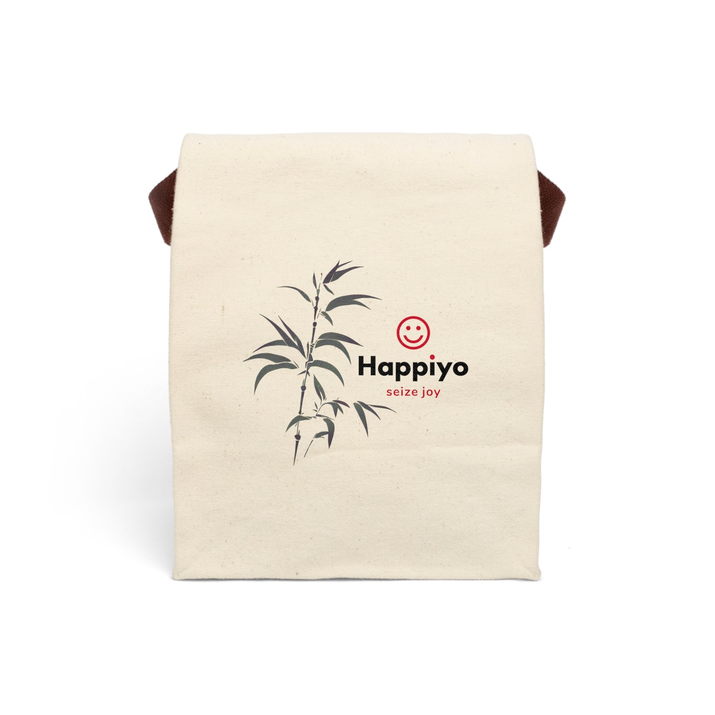 Canvas Lunch Bag With Strap