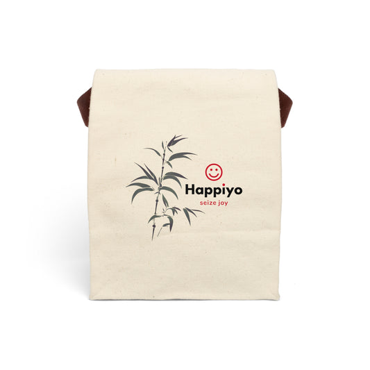 Canvas Lunch Bag With Strap