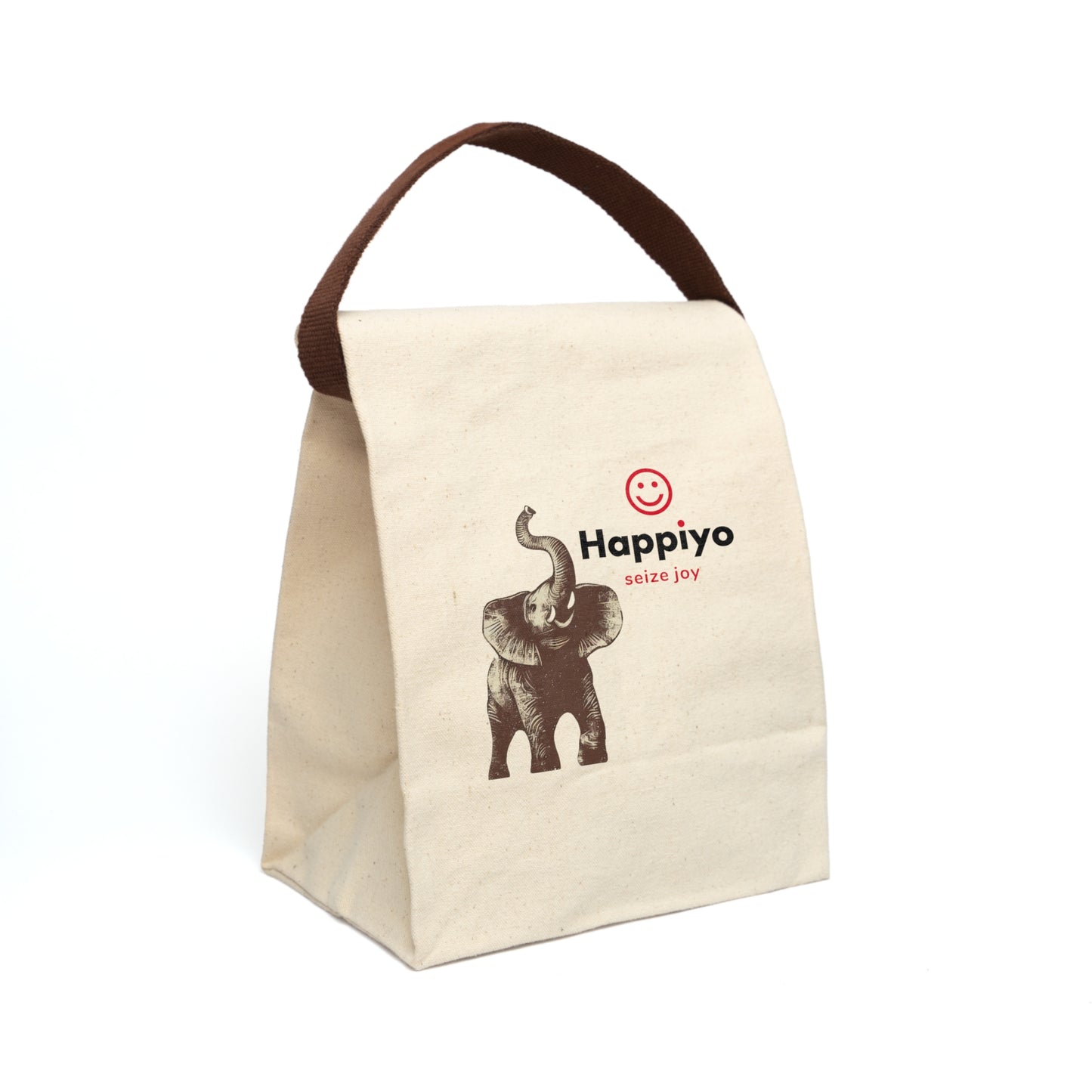 Canvas Lunch Bag With Strap