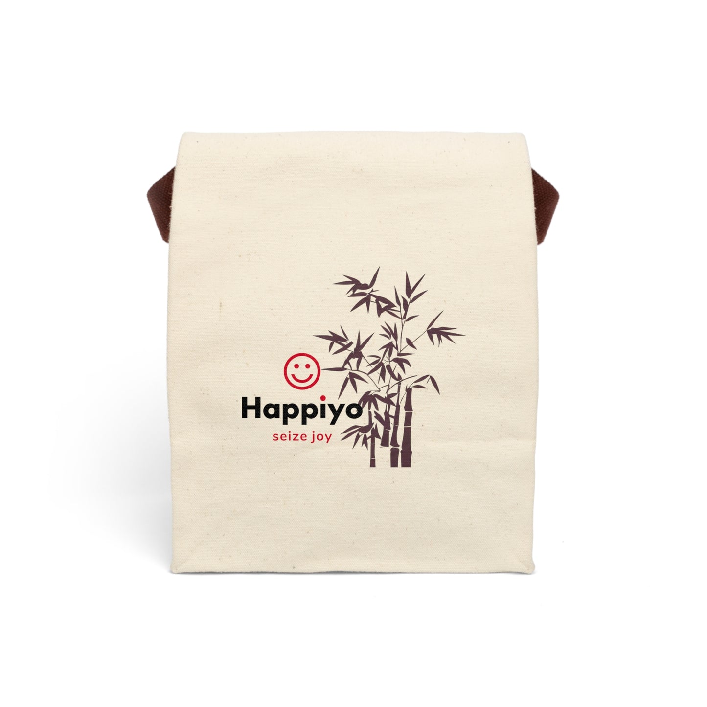 Canvas Lunch Bag With Strap