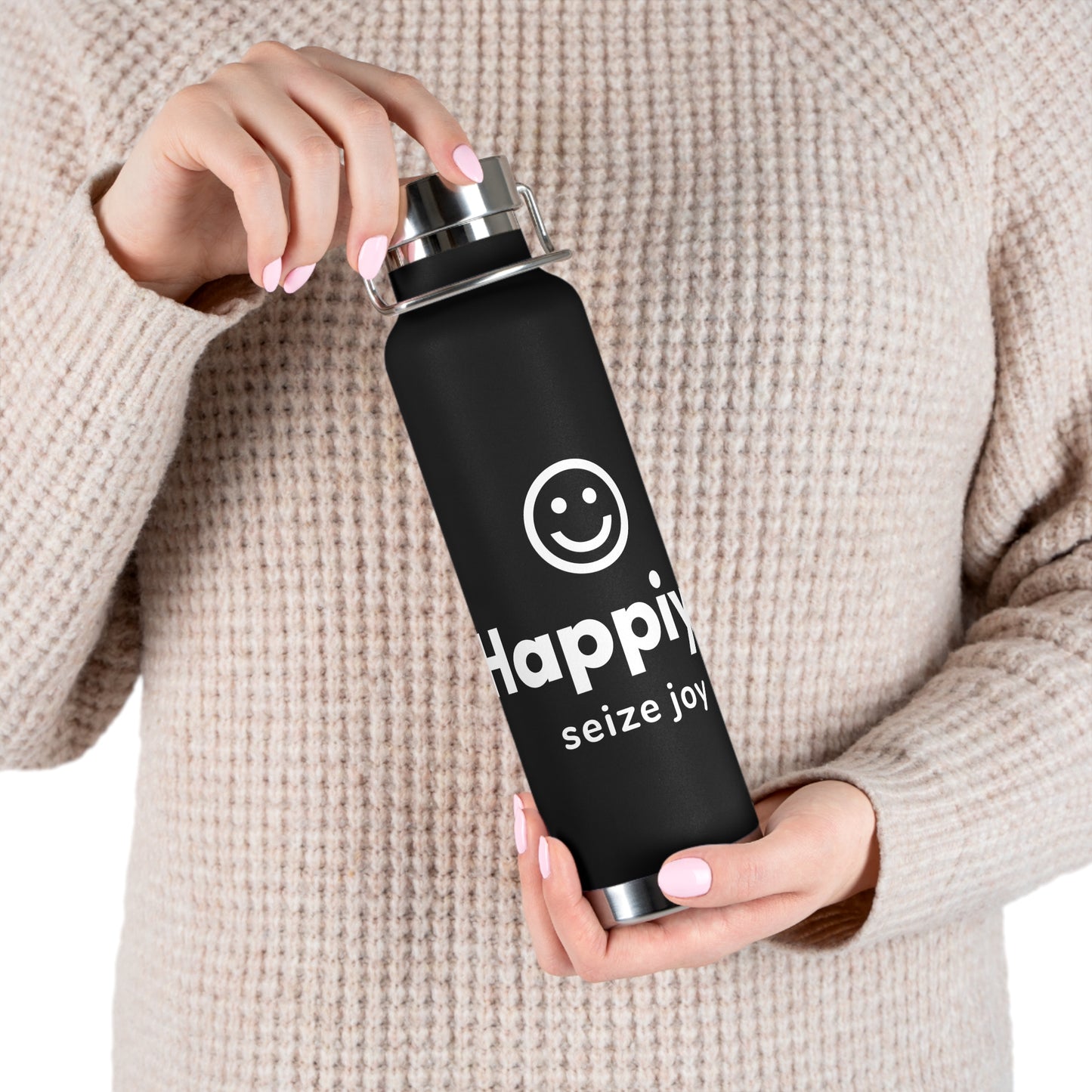 Copper Vacuum Insulated Bottle, 22oz
