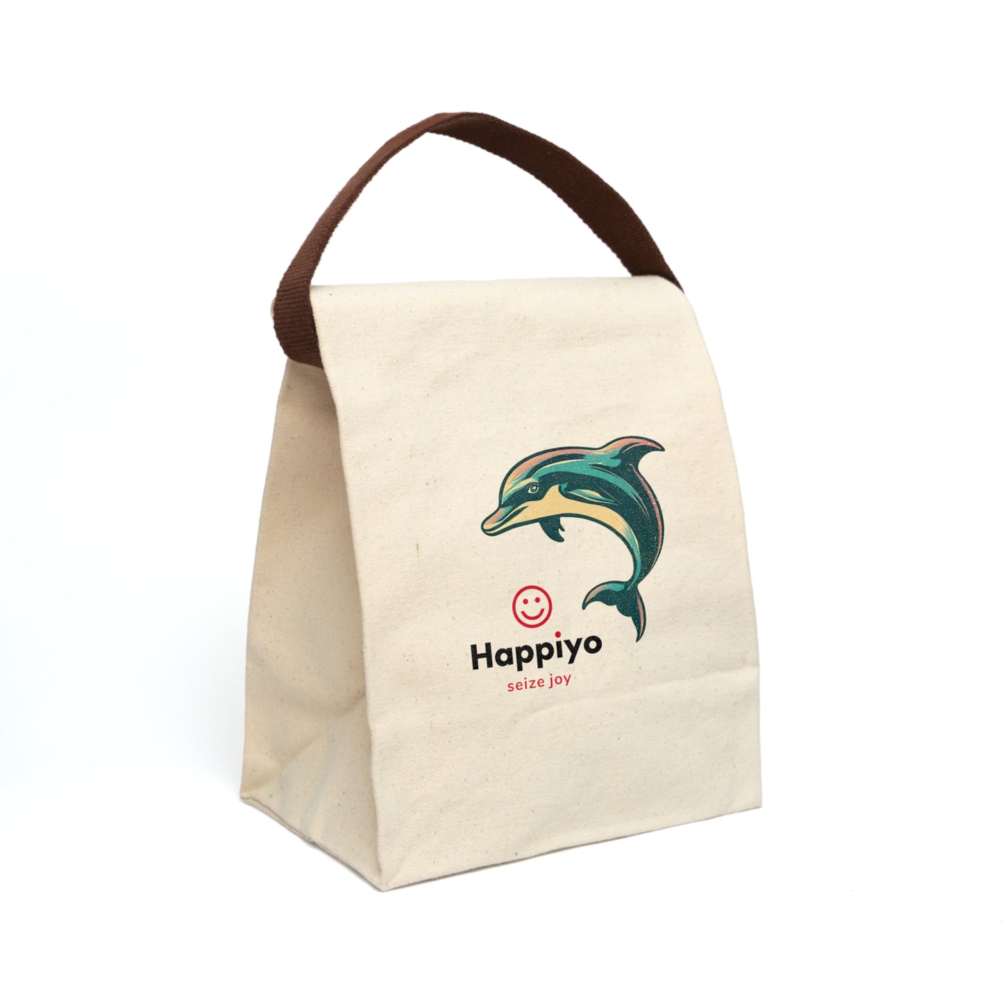 Canvas Lunch Bag With Strap
