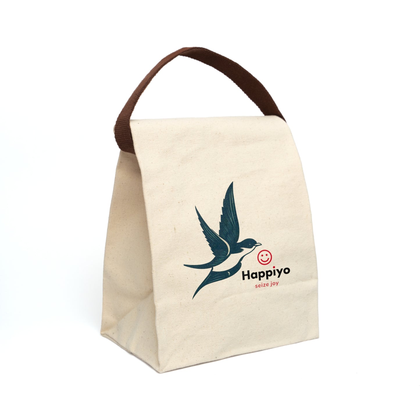 Canvas Lunch Bag With Strap