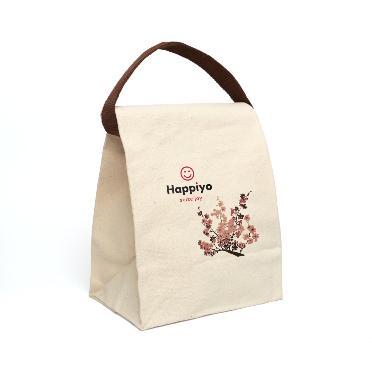 Canvas Lunch Bag With Strap