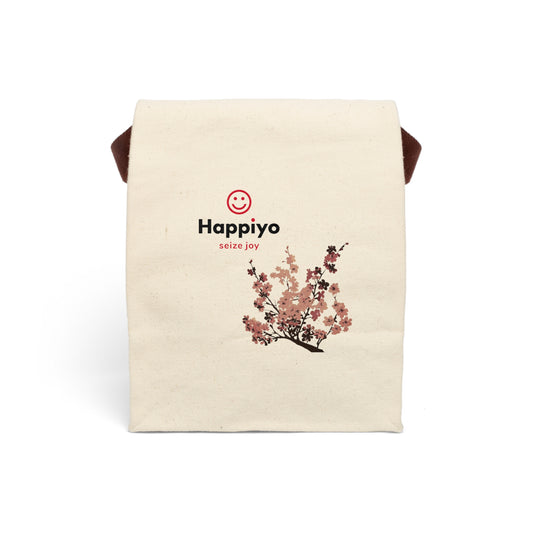 Canvas Lunch Bag With Strap