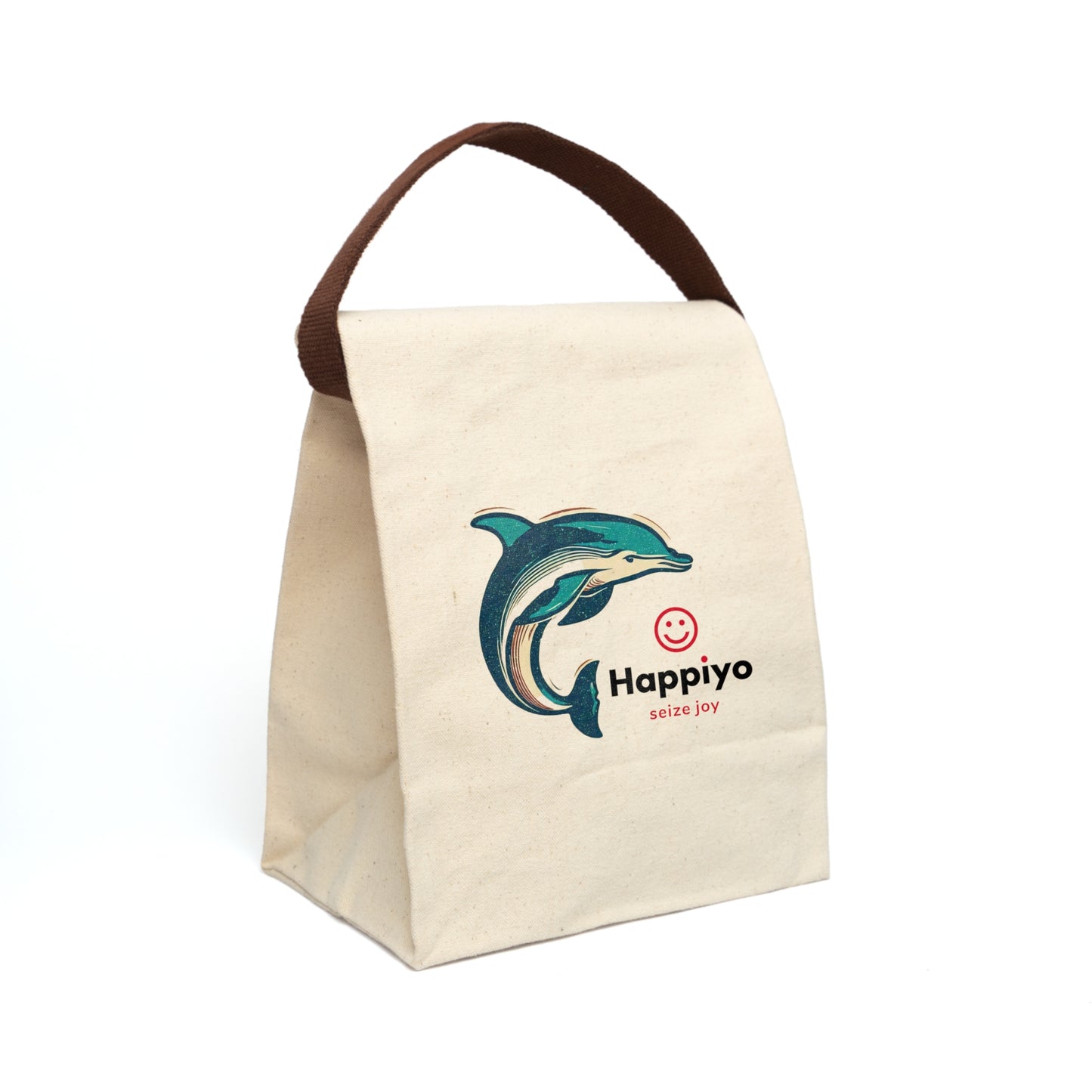 Canvas Lunch Bag With Strap