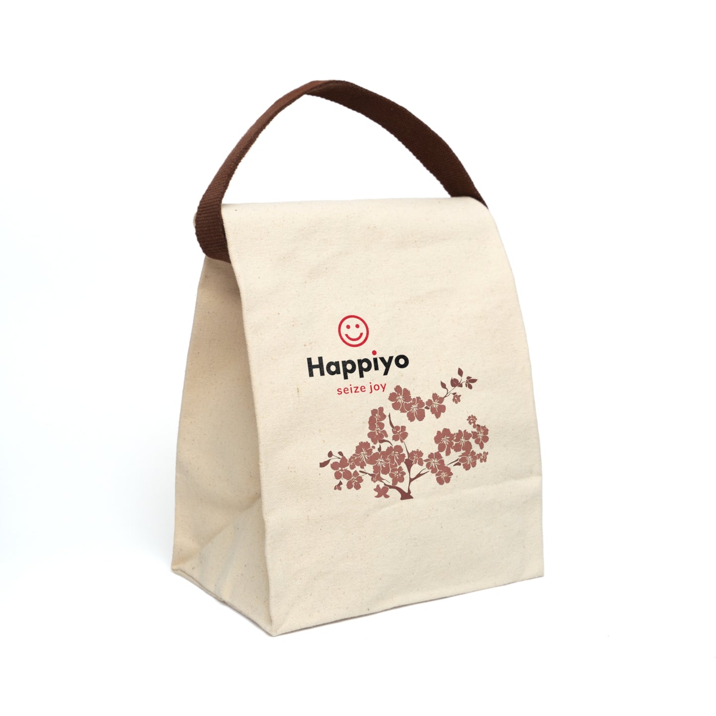 Canvas Lunch Bag With Strap