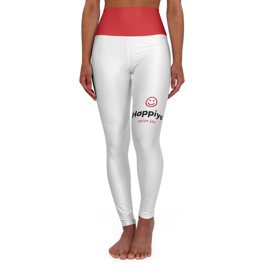 High Waisted Yoga Leggings (AOP)
