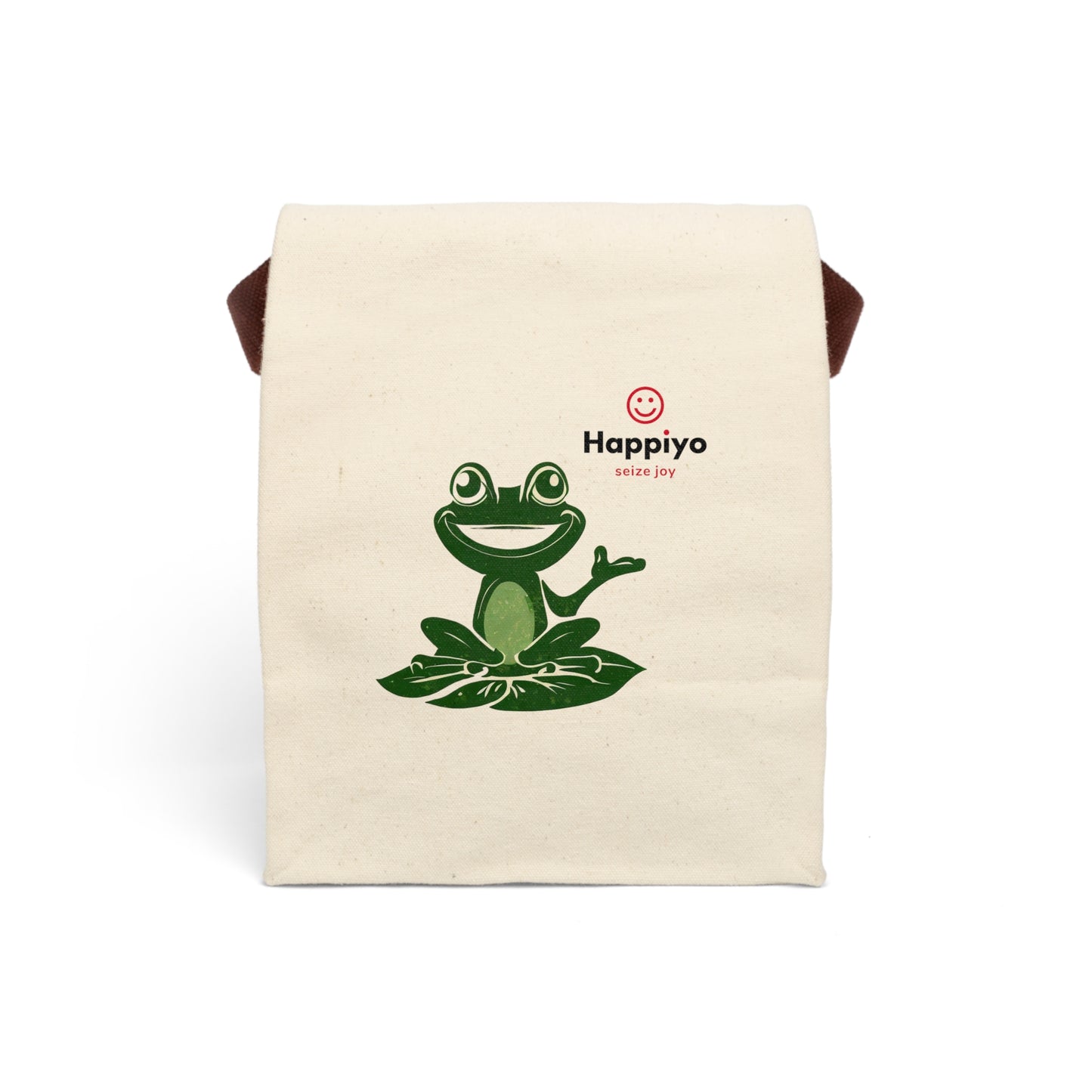 Canvas Lunch Bag With Strap